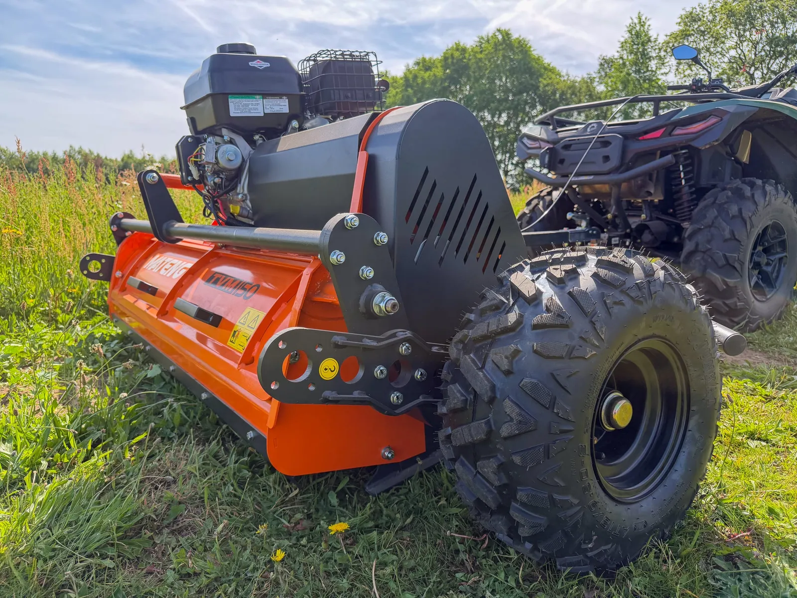 Mateng TVM150 1.5m ATV Flail Mower