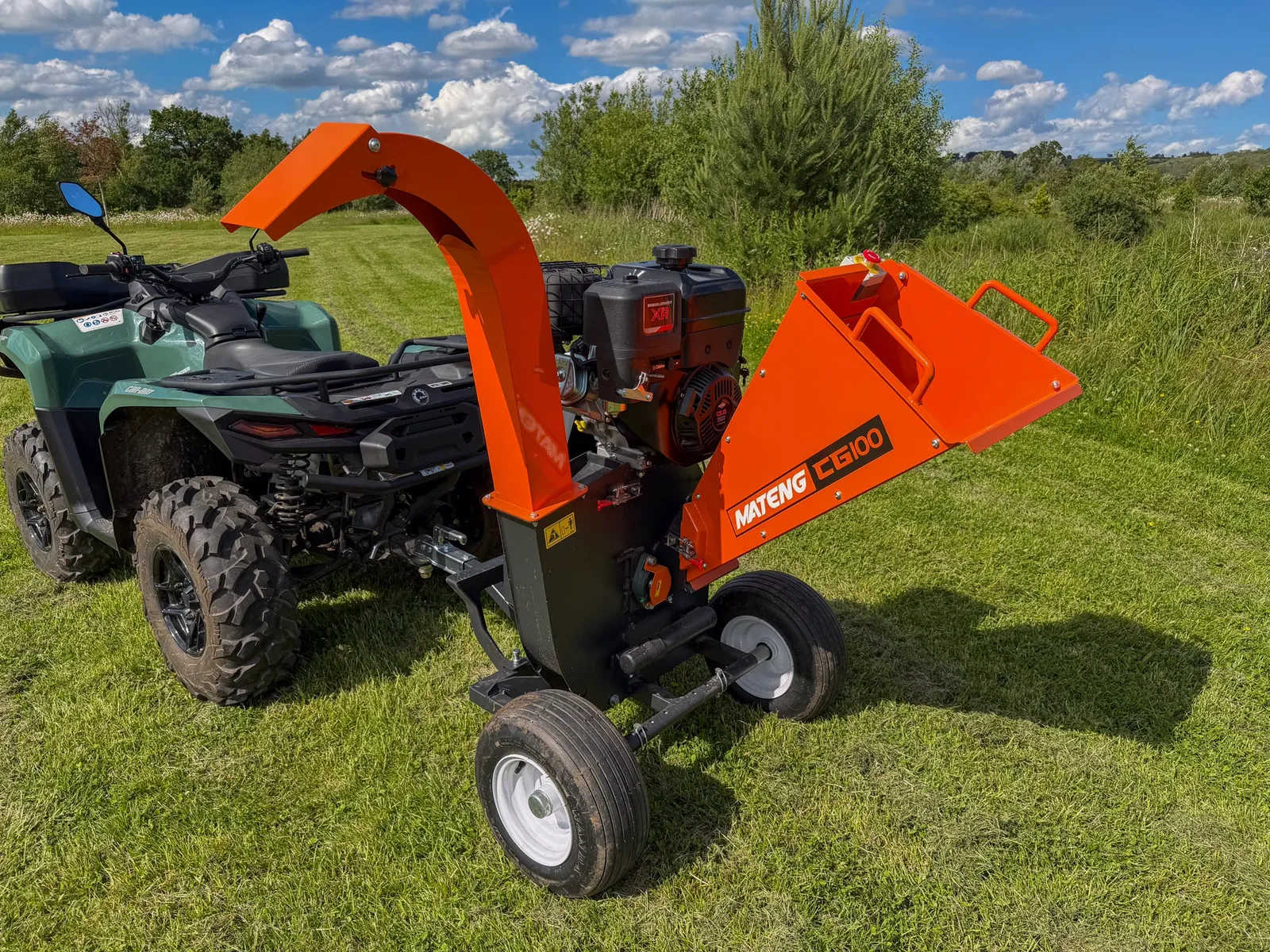 Mateng CG100 Petrol Wood Chipper