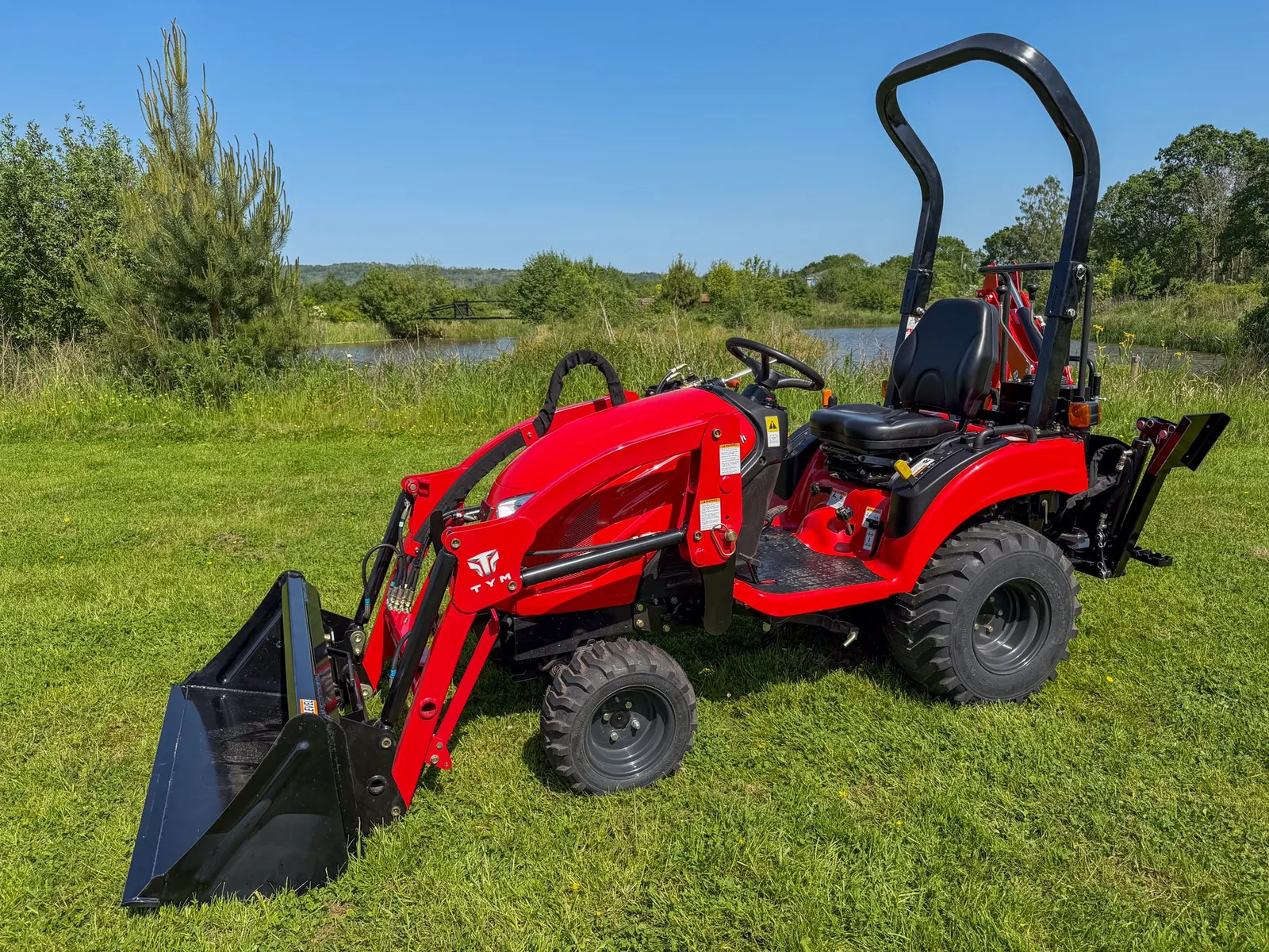 New Branson 1905H with Front Loader and Branson Backhoe