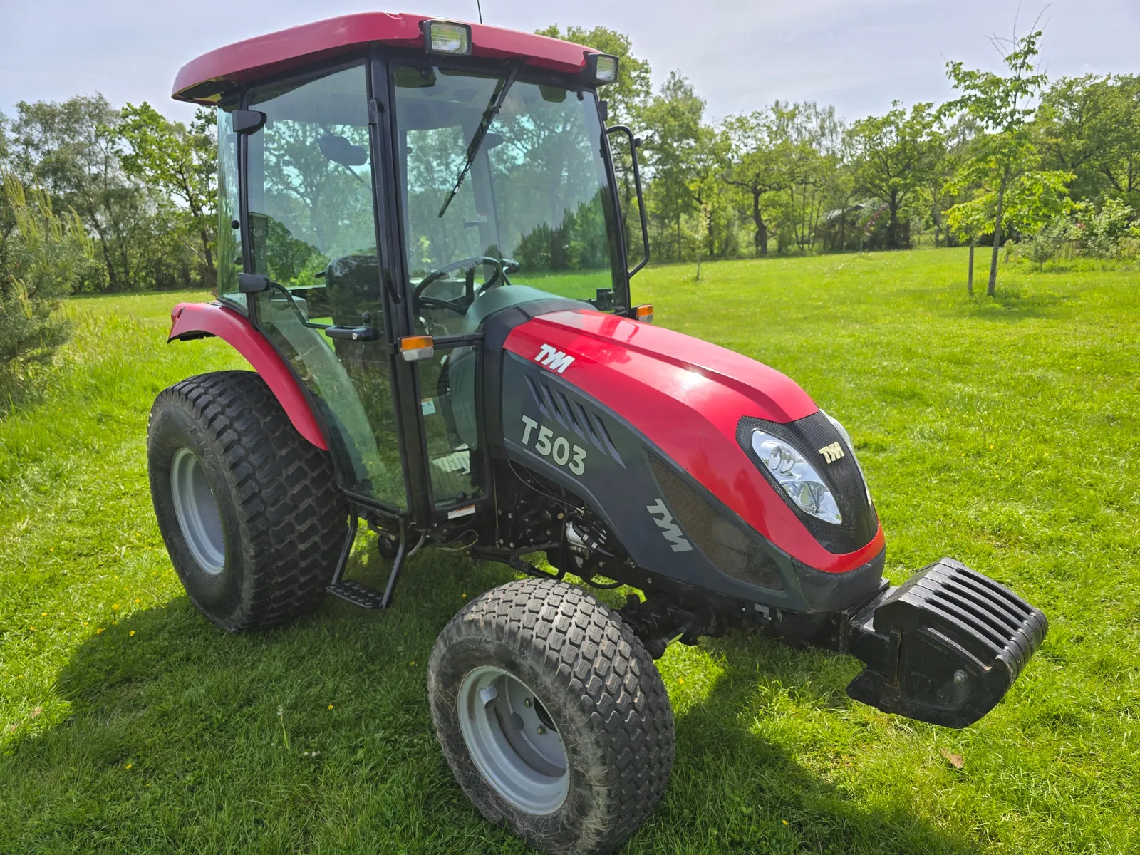 Used TYM 503 Compact Tractor with Cab