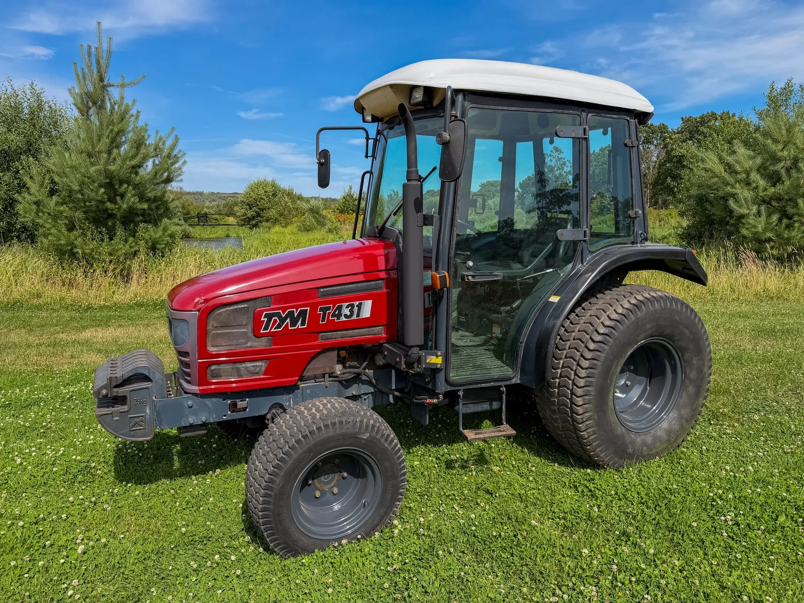 Used TYM T431 Compact Tractor with Cab NO VAT
