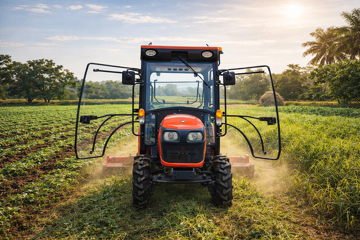 How Kubota Tractor Cabins Improve Productivity in All Weather Conditions