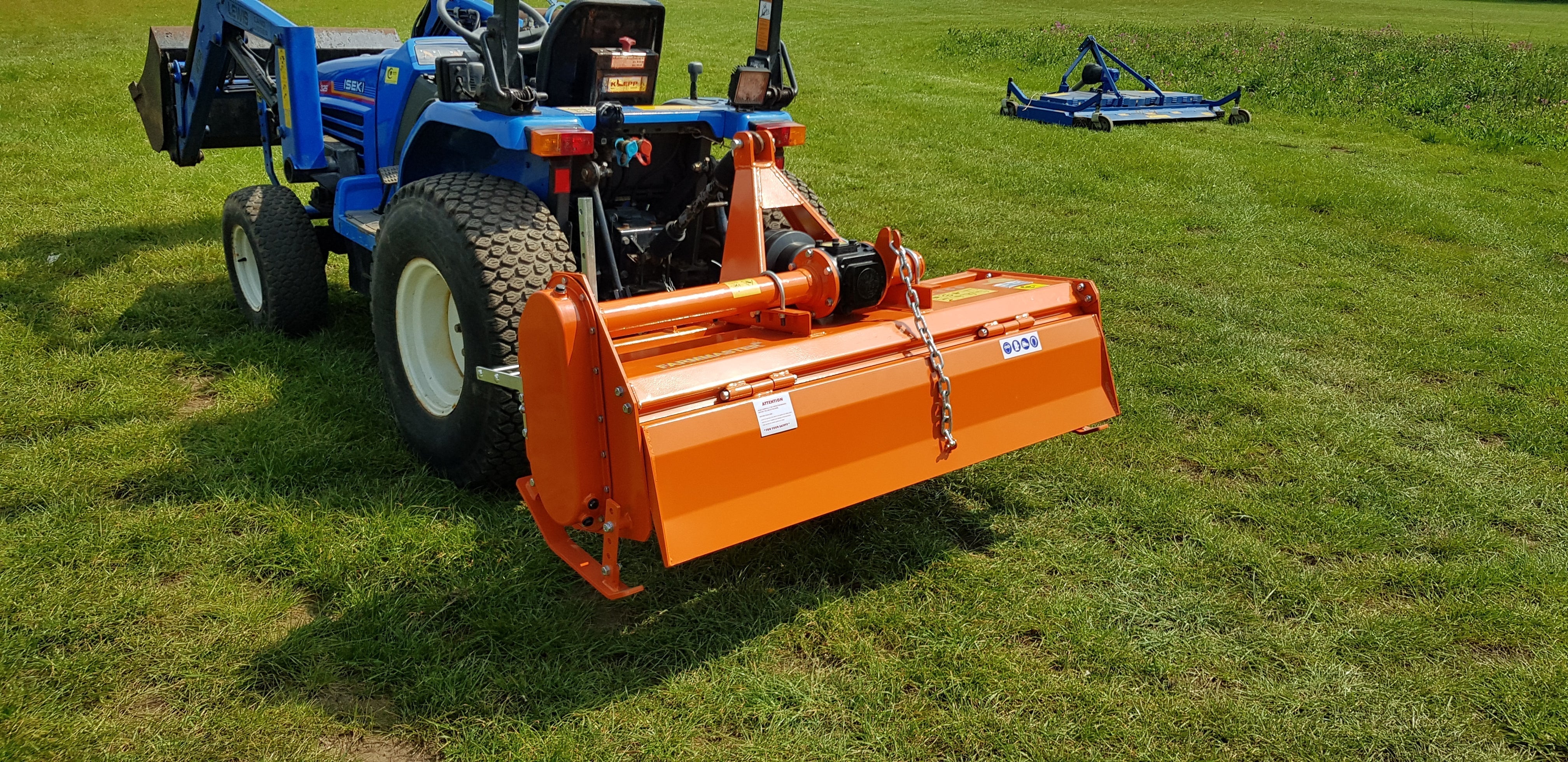 How To Use a Rotavator