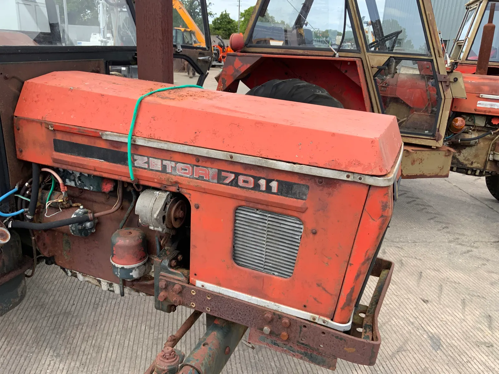 Zetor Job Lot Of 5911, 7011 & 6718 Tractors